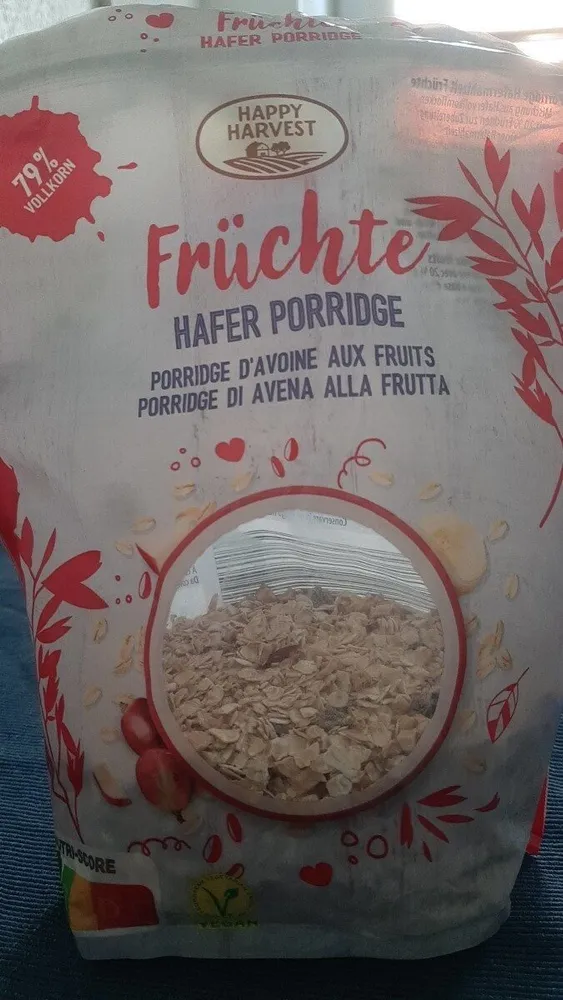 Früchte Hafer Porridge