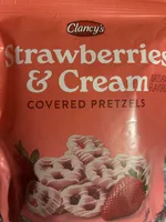 Clancy’s Strawberries & Cream Covered Pretzels