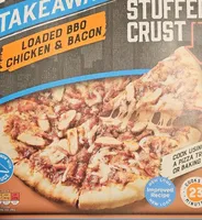 Loaded Bbq Chicken And Bacon Pizza