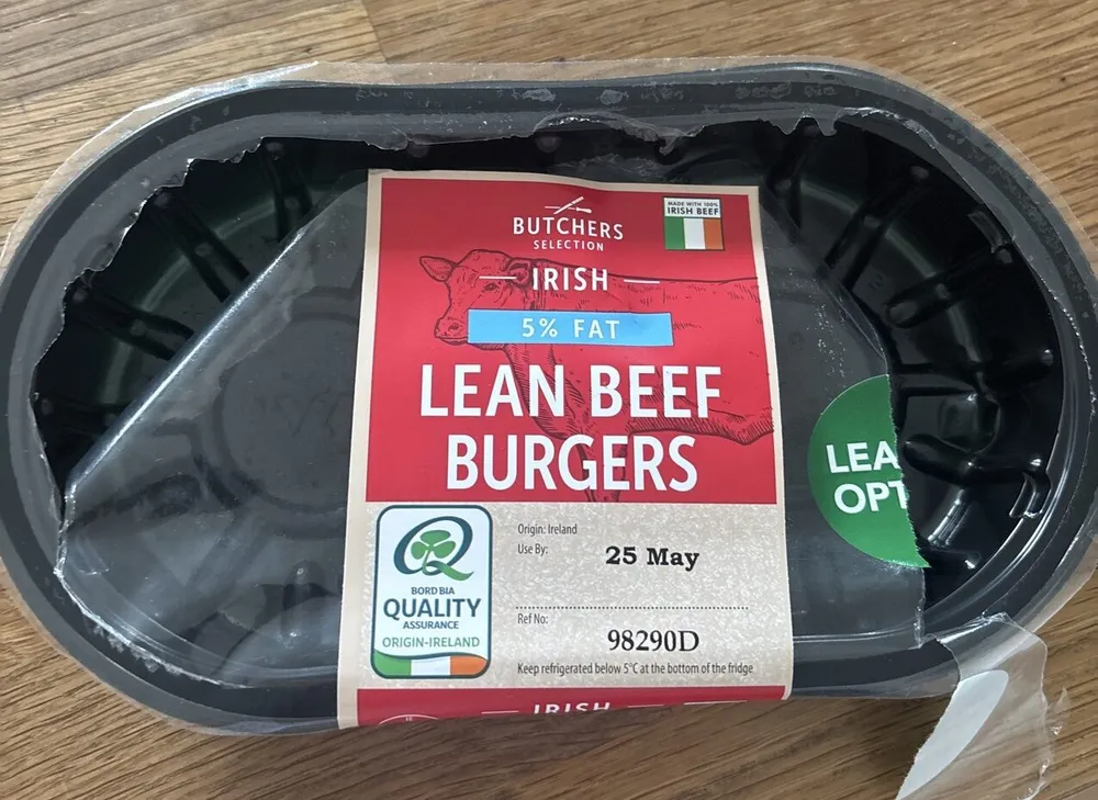 lean beef burger