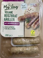 Vegane Rostbrat Griller