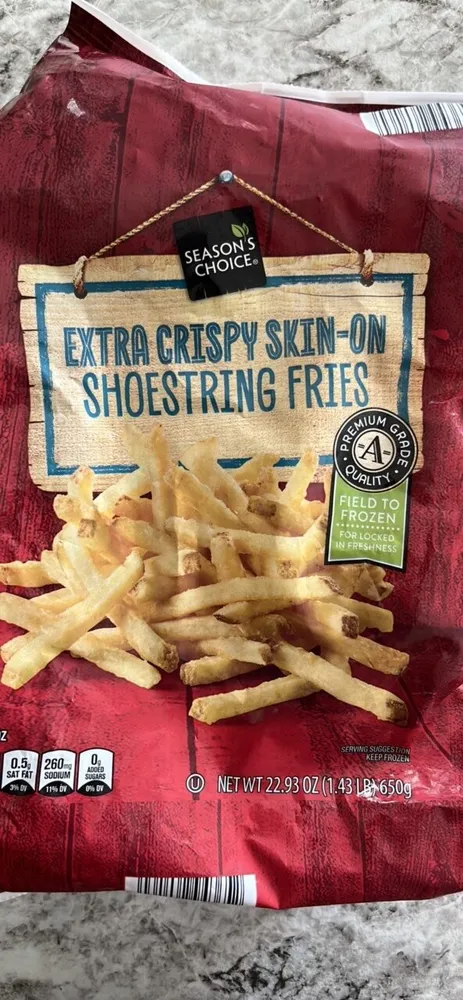 EXTRA CRISPY SKIN-ON SHOESTRING FRIES