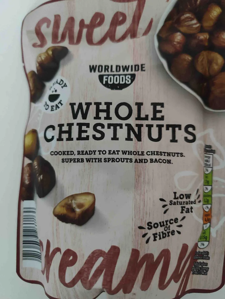 Whole chestnuts