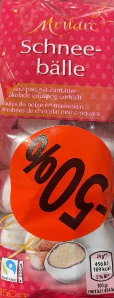 Schneebälle Marzipan