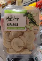 Girasoli con fave e crema di friarielli