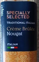 Traditional Italian Crème Brulé Nougat