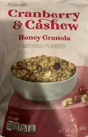 Cranberry & Cashew Honey Granola