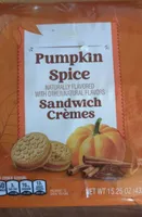 Pumpkin Spice sandwich crèmes