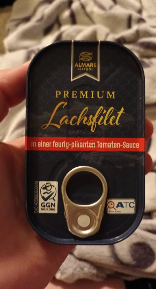 Premium Lachfilet in der Dose