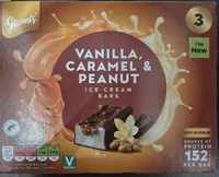 Vanilla Caramel & Peanut Ice Cream Bar