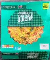 Mediterranean Style Vegetable Quiche