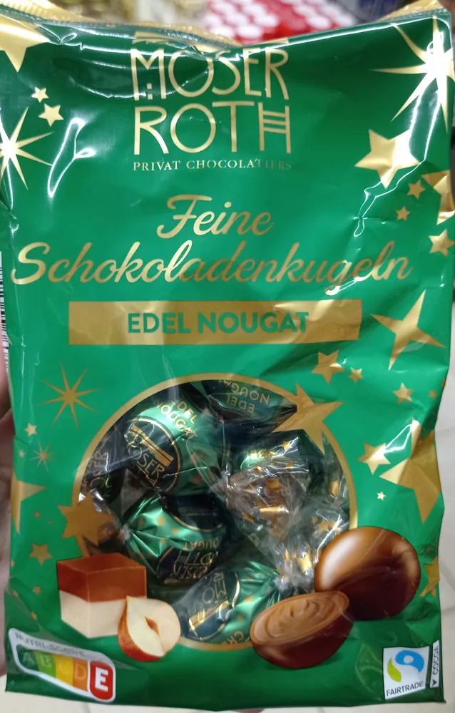 Feine Schokoladenkugeln Edel Nougat