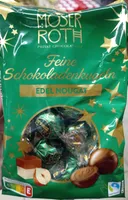 Feine Schokoladenkugeln Edel Nougat