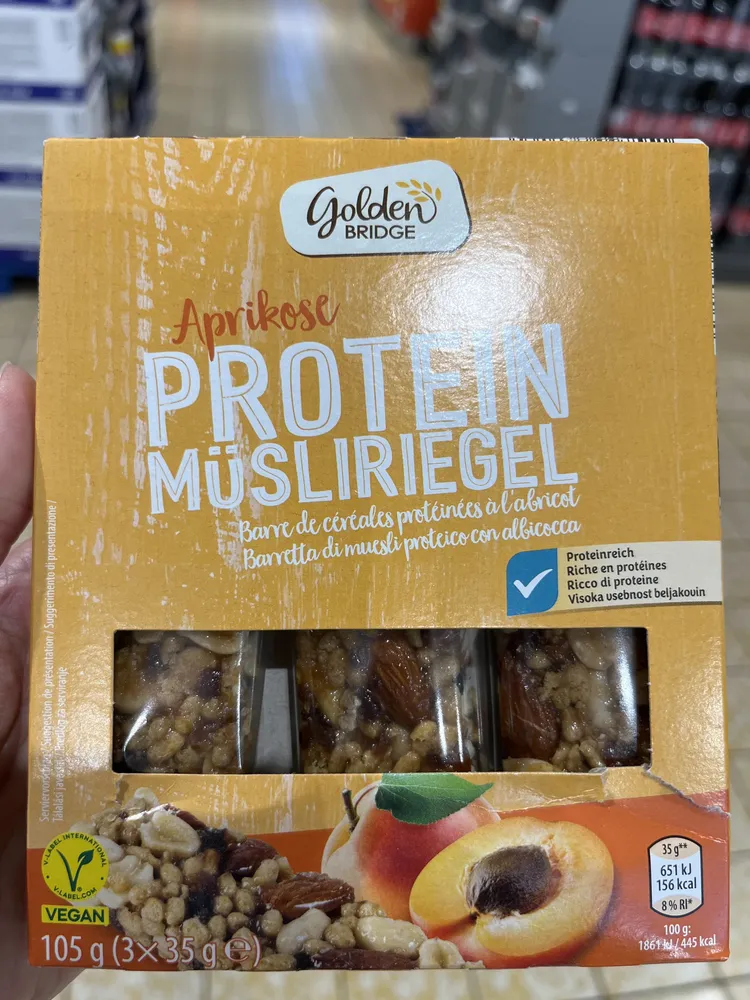 Aprikose PROTEIN MÜSLIRIEGEL
