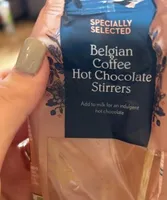 Belgian coffee hot chocolate stirrers