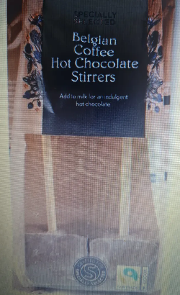 Belgian Hot Chocolate Stirrers With Coffee Flavour