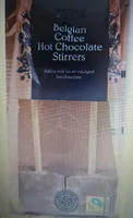 Belgian Hot Chocolate Stirrers With Coffee Flavour
