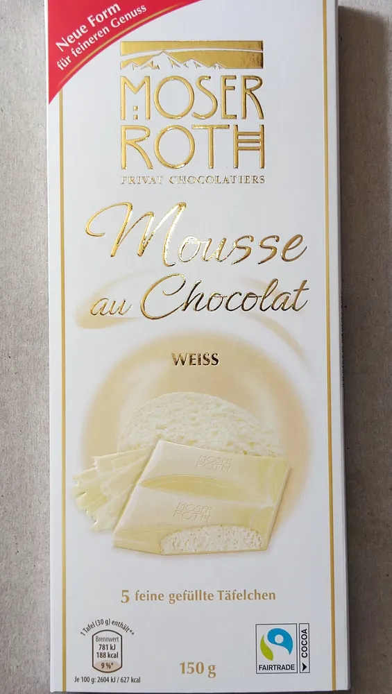 Mousse au Chocolate - Weiß