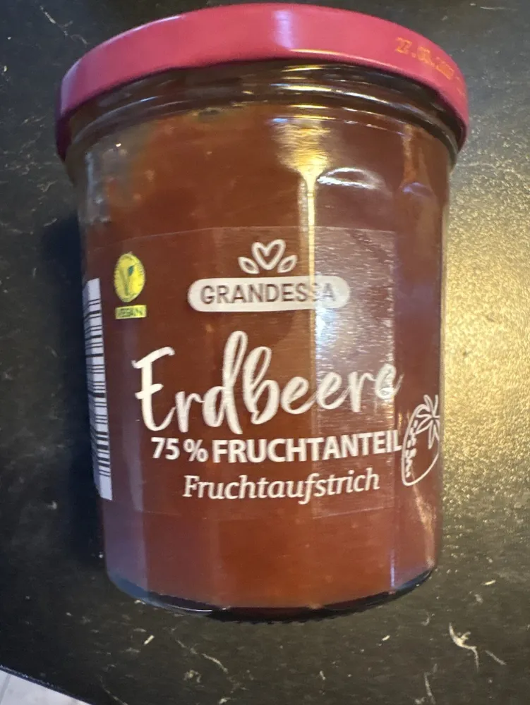 Erdbeere fruchtaufstrich