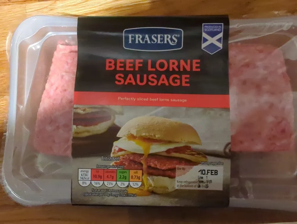 Beef Lorne Sausage