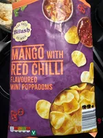 Mango With Red Chilli Flavoured Mini Poppadoms