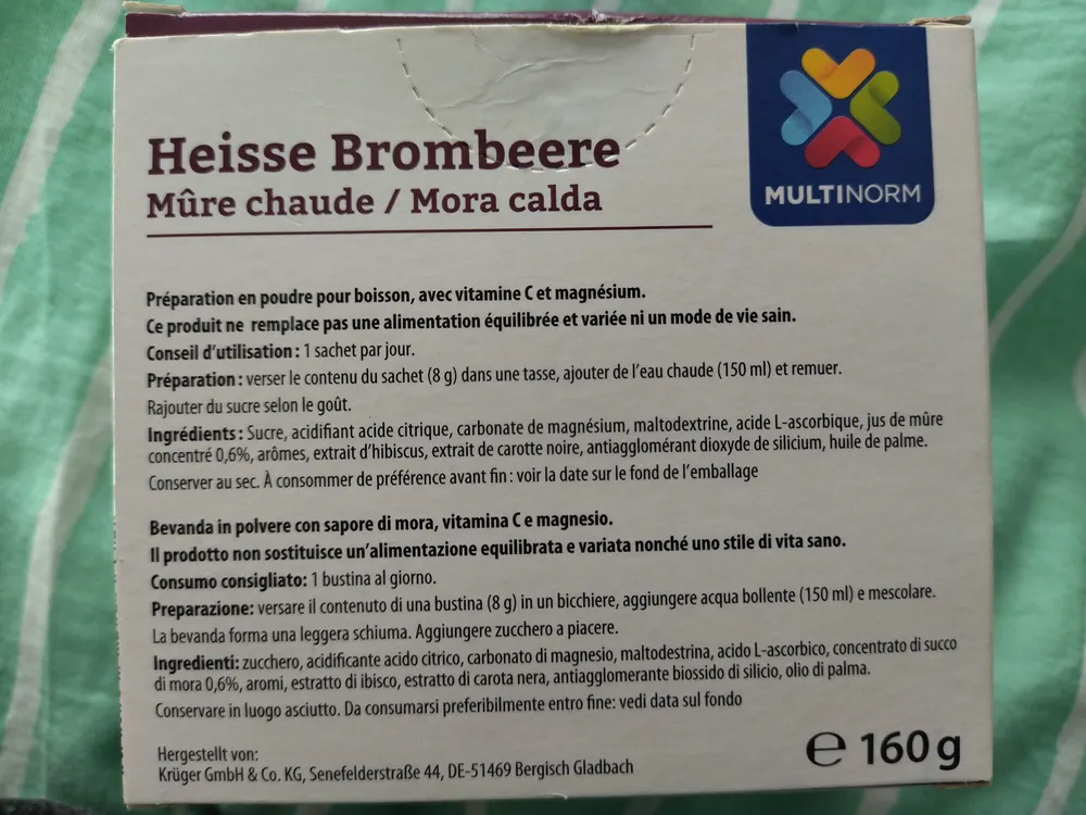Heisse Brombeere
