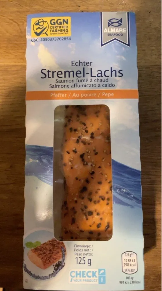 Saumon fumé à chaud
