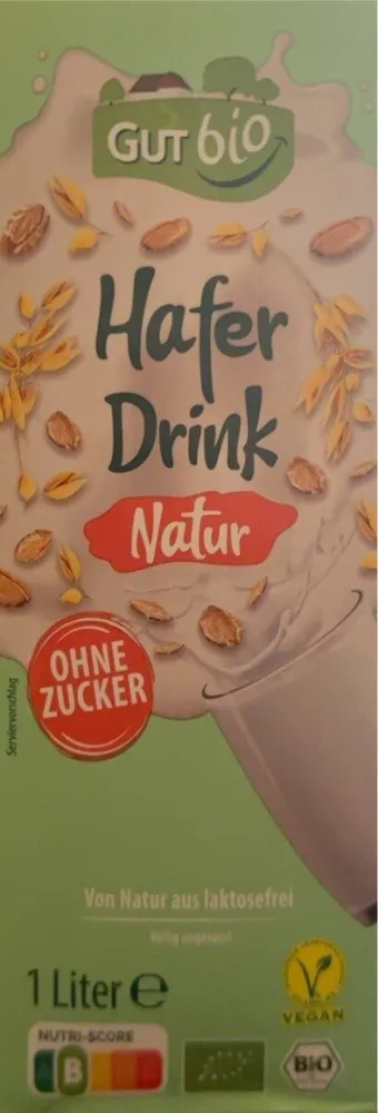 Hafer Drink Natur Bio