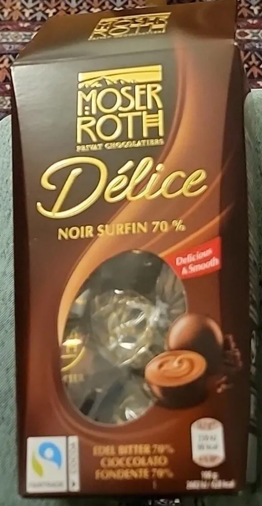 Délice NOIR SURFIN 70 %