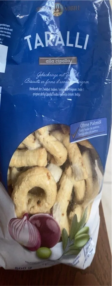 Taralli alla cipolla