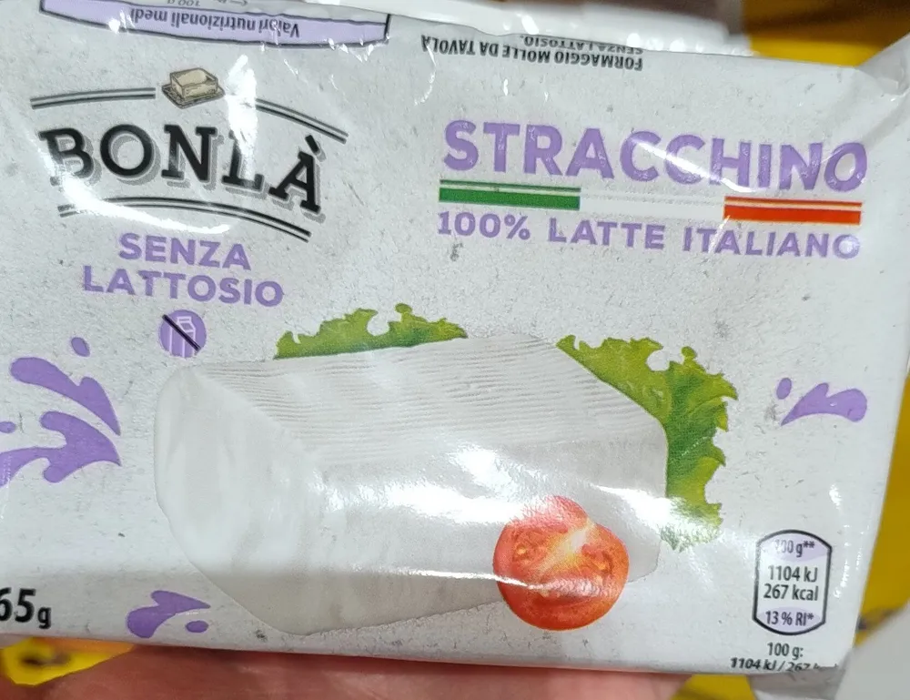 stacchino senza lattosio