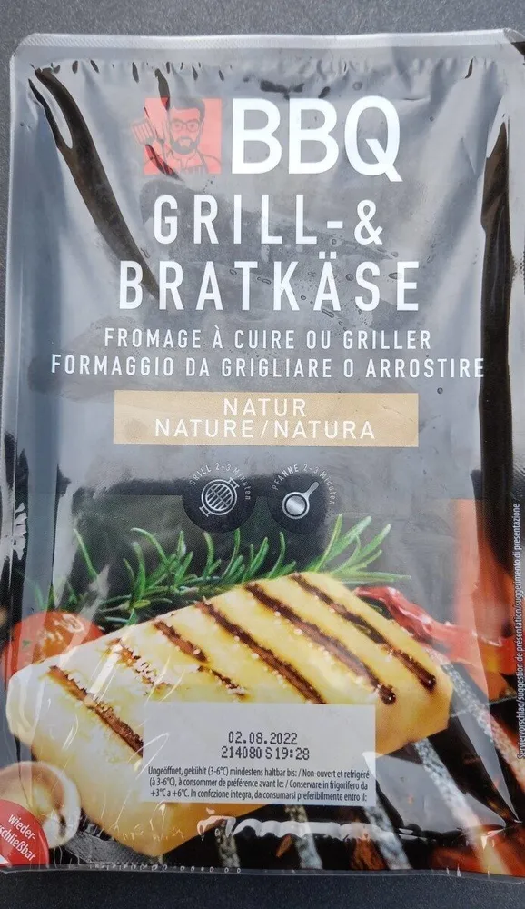 Grill und Bratkäse