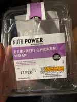 peri peri chicken wrap