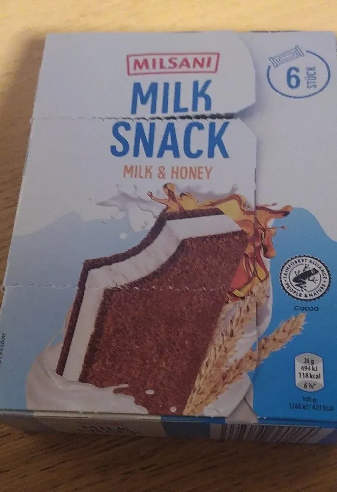 Milk snack