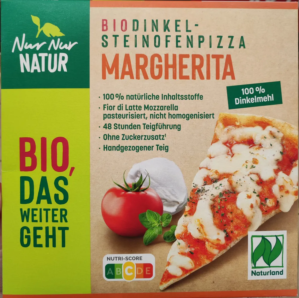 Bio-Dinkel-Steinofenpizza - Margherita