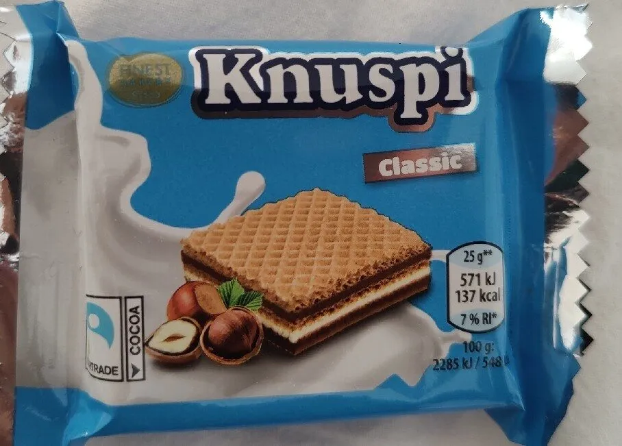 Waffeln Mit Haselnusscremefüllung