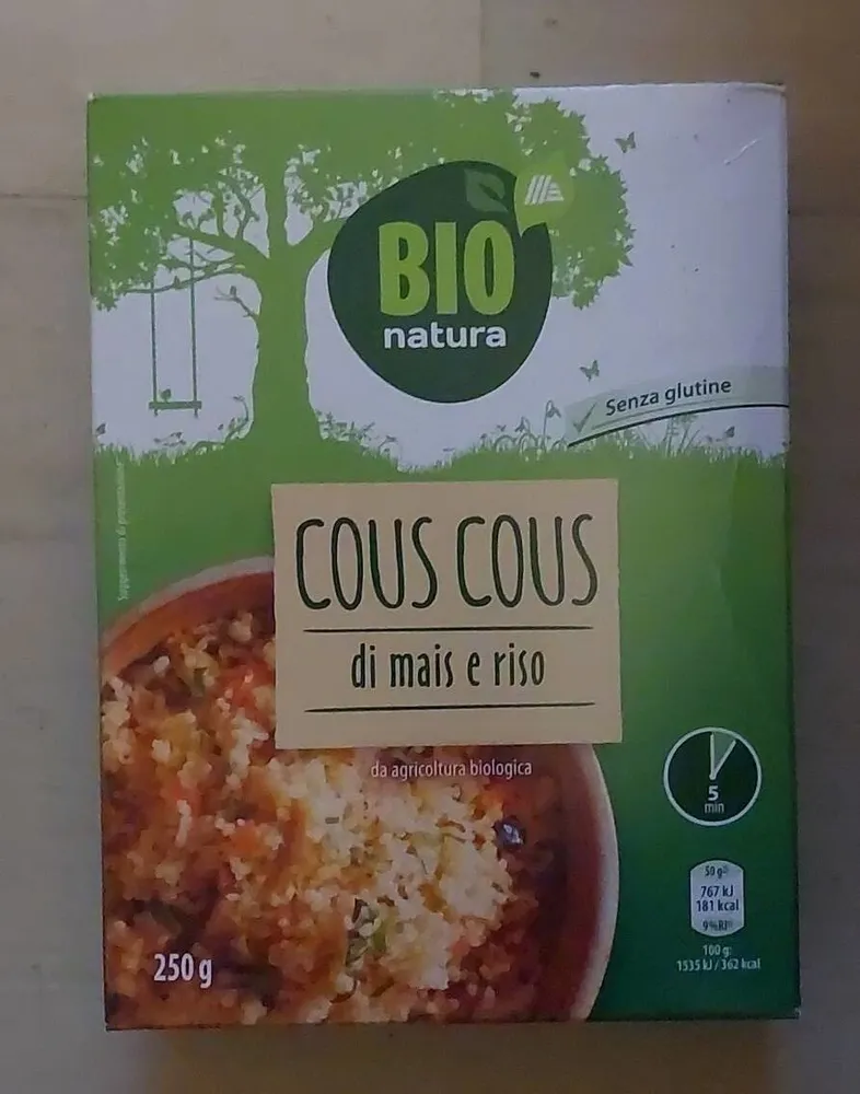 Cous cous di mais e riso