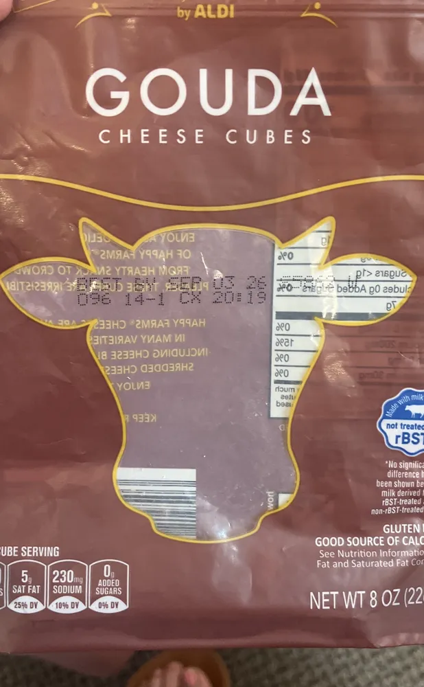Gouda Cheese Cubes