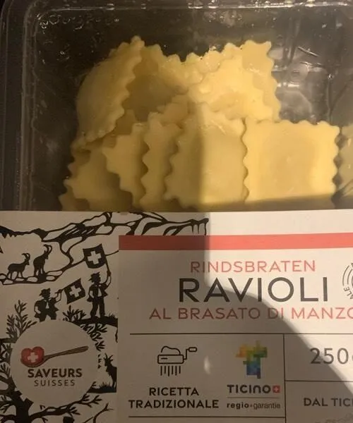 Ravioli brasato manzo