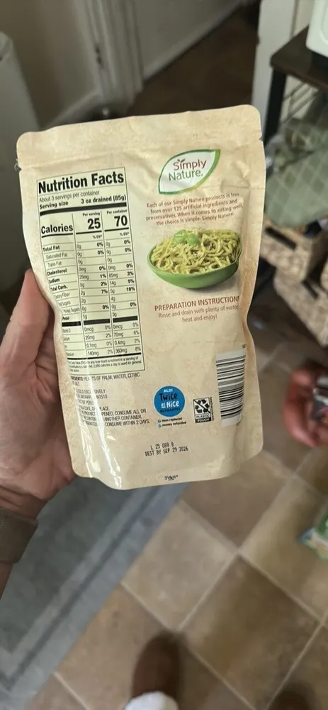 Hearts of Palm Linguine Pasta