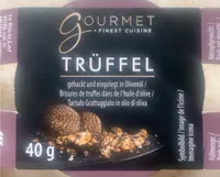 Tartufo grattugiato in olio di oliva