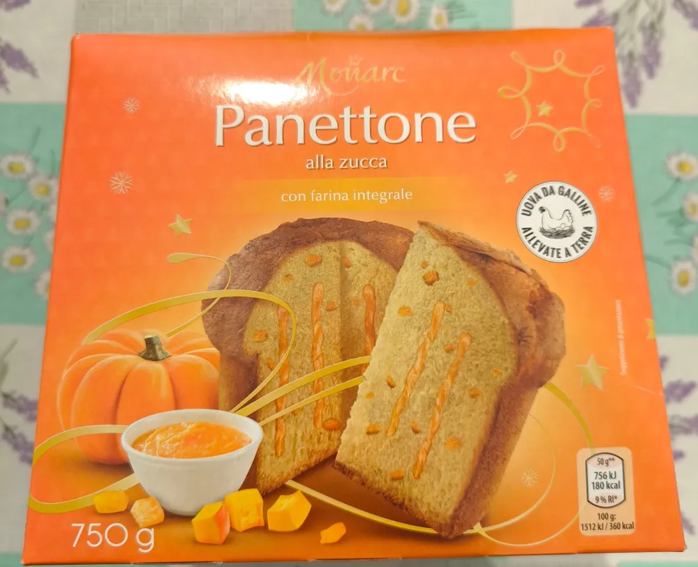 Panettone alla zucca