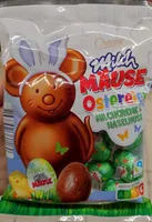 Milchmäuse Ostereier - Milchcreme mit Haselnuss