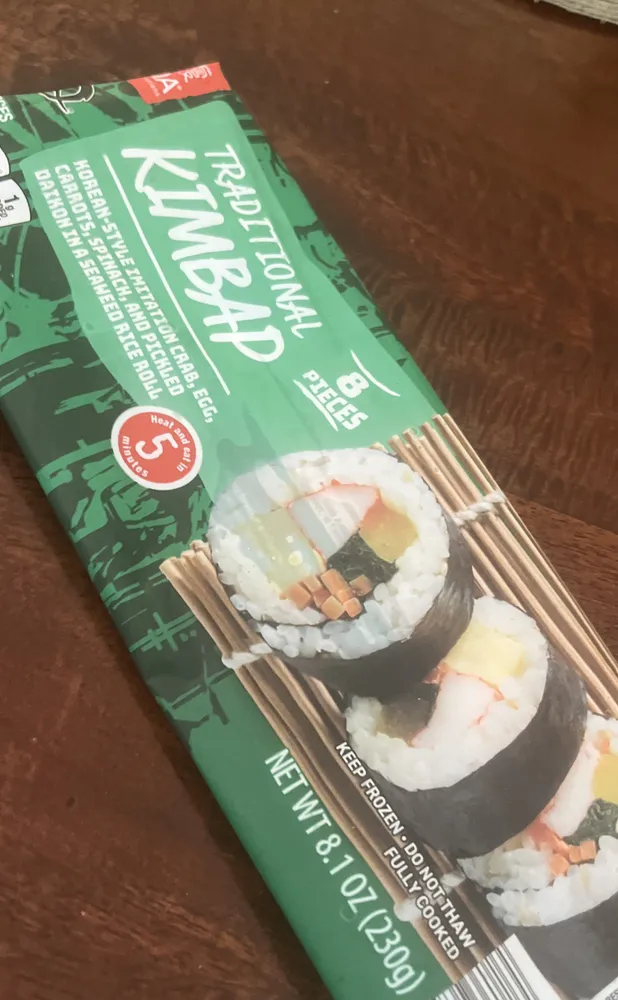 Traditional Kimbap