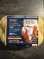 Scottish Golden Yolk Eggs
