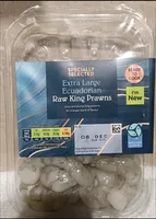 Extra Large Ecuadorian Raw King Prawns