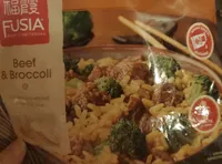 Beef & Broccoli Rice and Broccoli with beef in a garlic soy sauce