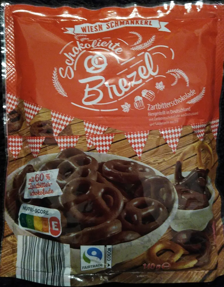 Schokolierte Brezel