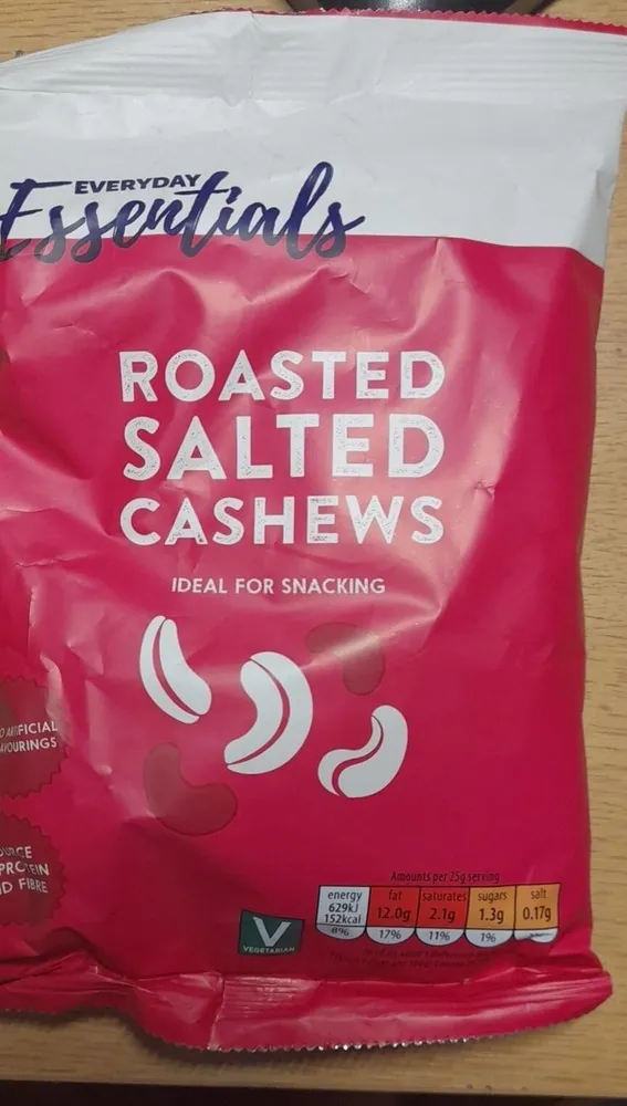 Everyday Essentials Roasted Salted Cashews
