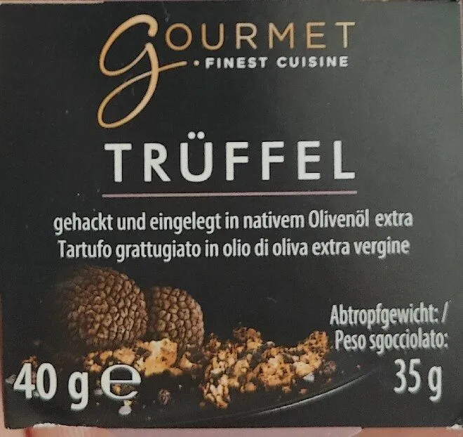 Trüffel gehackt in Olivenöl